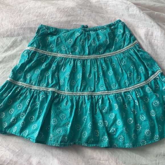 Girls teal skirt - Picture 5 of 7